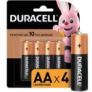 Duracell AA 4 шт.