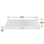 Фильтр салонный AC-2209C AGAMA (VIC AC-209) (B7277-JN20A)