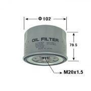 Фильтр масляный C-4506 AGAMA (8-94114585-0) (VIC C-506)