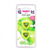 Ароматизатор на дефлектор YAMMY жидкий «Green Apple»