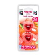 Ароматизатор на дефлектор YAMMY жидкий «Fresh Berries»