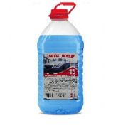 Стеклоомыватель зимний синяя жидкость красная крышка и ручка -35 5Л.