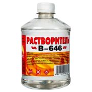Растворитель «Вершина» 646 бут. 0.5л