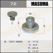 Болт маслосливной A/T 72 (с шайбой) Toyota